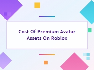 Roblox Premium Avatar Asset Pricing Guide