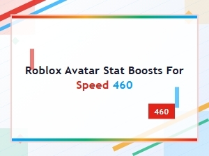 Roblox Avatar Speed Stat Boosts & Enhancements Guide